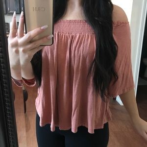 AEO Soft & Sexy Off The Shoulder Top